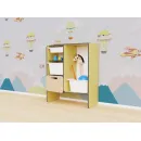 Шкаф для игрушек во входную группу АЛМА из коллекции мебели «НЕГА»