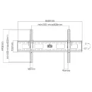 Кронштейн настенный FIX PLB-35XL для размера 37"-70" (black)