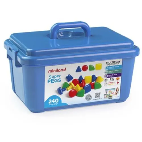 Гигантская мозаика: Набор фишек Miniland MIN 95072
