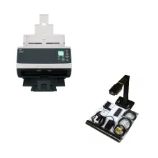 Комплект сканирования среднего уровня: протяжный сканер Ricoh fi-8170 + книжный сканер ScanBook Office A3