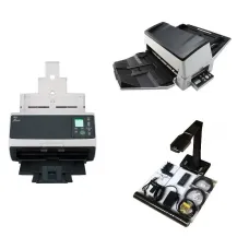 Комплект сканирования универсальный: протяжный сканер Ricoh fi-8170 + книжный сканер ScanBook Office A3 + промышленный сканер Ricoh fi-7600