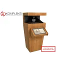 Напольная 3D пирамида с интерактивным экраном AV Kompleks