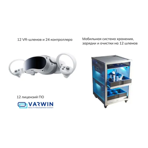 Мобильный класс виртуальной реальности Geckotouch VR12/4VW256 Varvin