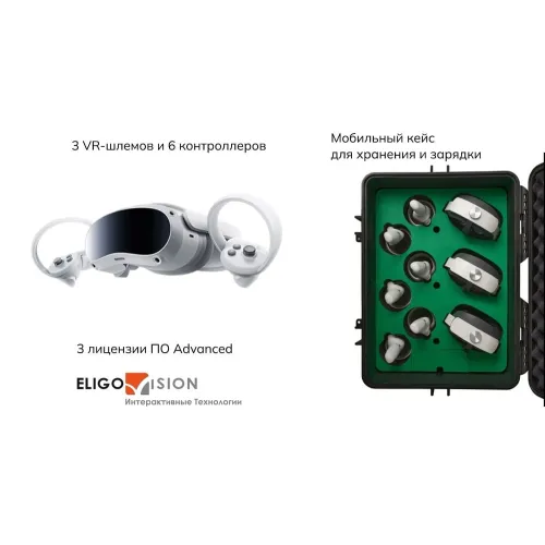 Мобильный класс виртуальной реальности Geckotouch VR03/4EVA128 EV Advanced 1 год