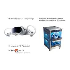 Мобильный класс виртуальной реальности Geckotouch VR16/4EVA128 EV Advanced бессрочная лицензия