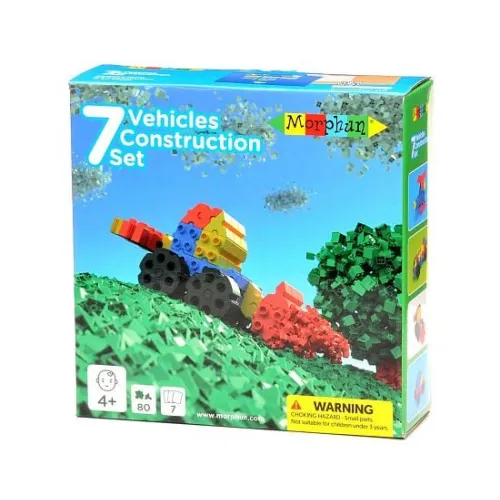 Конструктор Morphun 7 Vehicles Construction Set «7 машин»