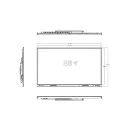 Интерактивная панель EWIN 86" TP86A