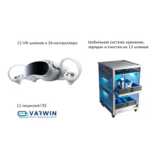 Мобильный класс виртуальной реальности Geckotouch VR12/4VW256 Varvin 2 года техподдержки