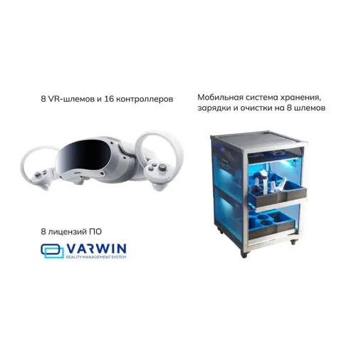 Мобильный класс виртуальной реальности Geckotouch VR08/4VW128 Varvin 4 года техподдержки