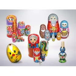Комплект народно-патриотических игрушек для детского сада АЛМА