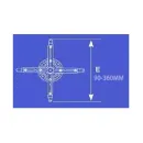 Крепление для проектора Classic Solution CS-PRS-19-2W (штанга 1030-1500 мм.)
