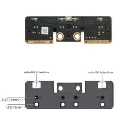Датчик линии и цвета Makeblock Quad RGB Sensor