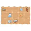 Ресурсный набор дополнительных карт mTiny Coding Kit My World Map Pack