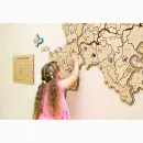 Карта России Логикус большая (подсветка контражур)