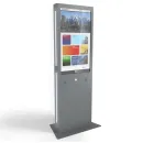 Сенсорный информационный киоск (стойка) LigaSmart IK 43 1 уровень