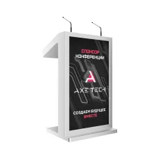 Интерактивная трибуна AxeTech Double 21,5" с рекламным дисплеем Start 2.0