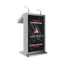 Интерактивная трибуна AxeTech Double 21,5" с рекламным дисплеем Start 2.0