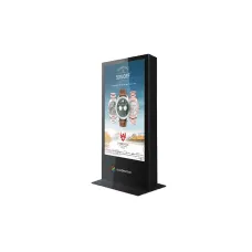 Уличный погодоустойчивый киоск 86" AlfaDispLay с рабочей температурой от-20C до +80C